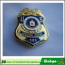 Escudos de Eagle Metal Shield Police con Safe Pin